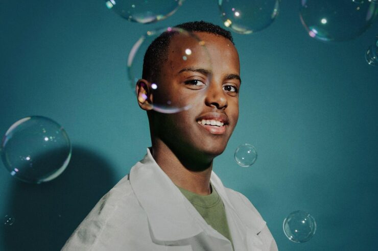 Image for The teen who’s developing a treatment for skin cancer, one bar of soap at a time 