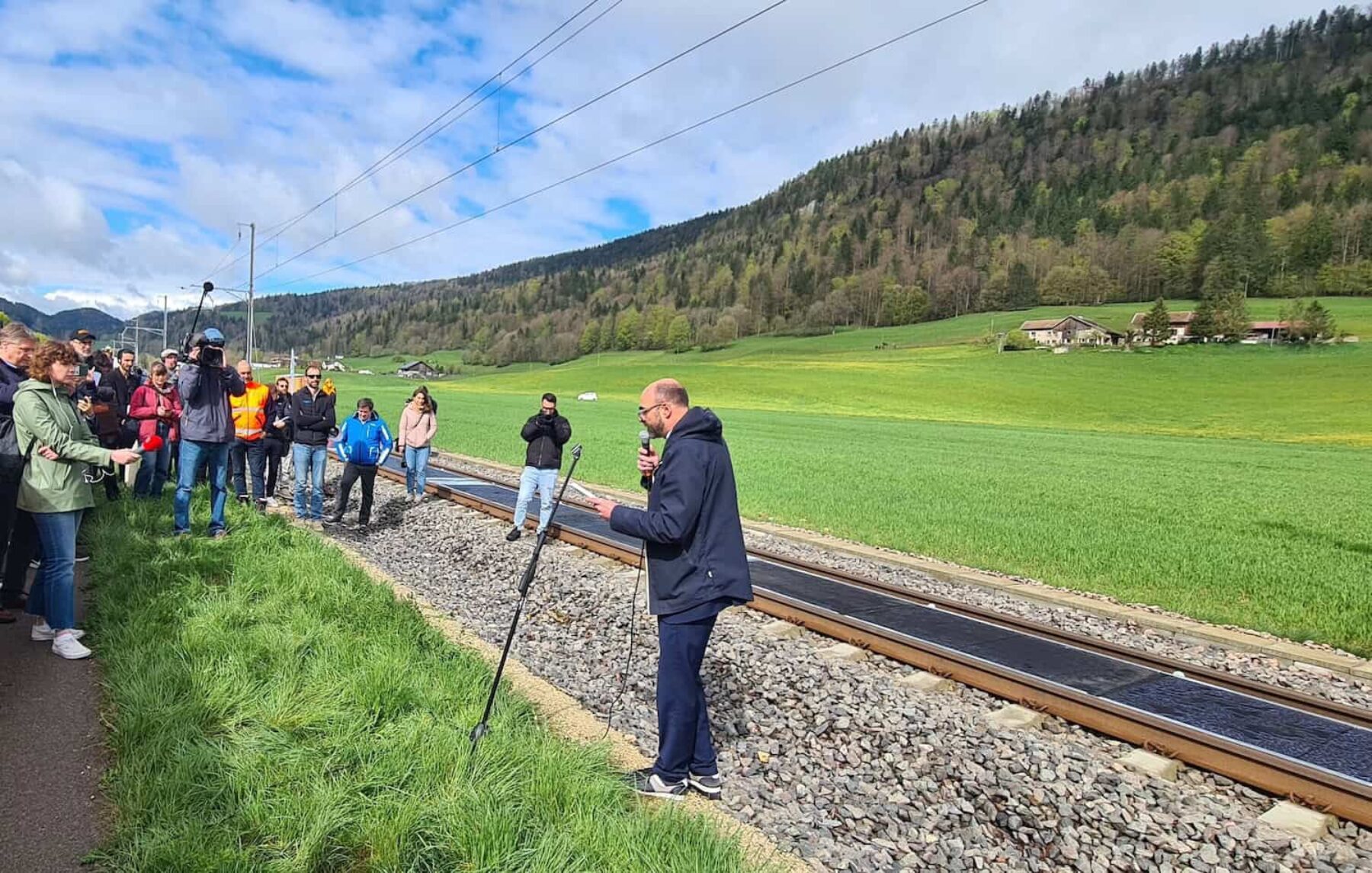 Image for Solar project reimagines railway network as clean energy lifelines 