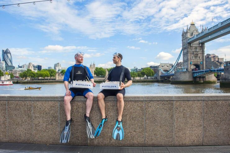 Image for For Fish’s Sake campaign targets Thames litter