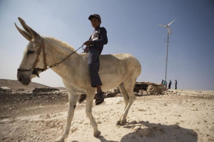 Image for In pictures: Off-grid renewable energy provides a lifeline for Palestinian villages