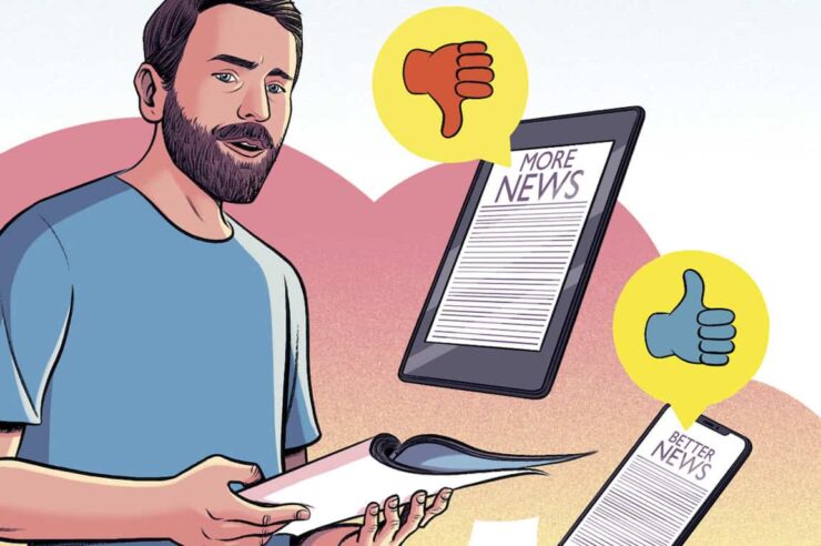 Image for ‘Negative news publications should come with a health warning’