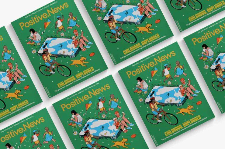 Image for Creating – not just awaiting – the future. What to expect in the new issue of Positive News