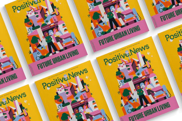 Image for Future urban living. What to expect in the new issue of Positive News magazine