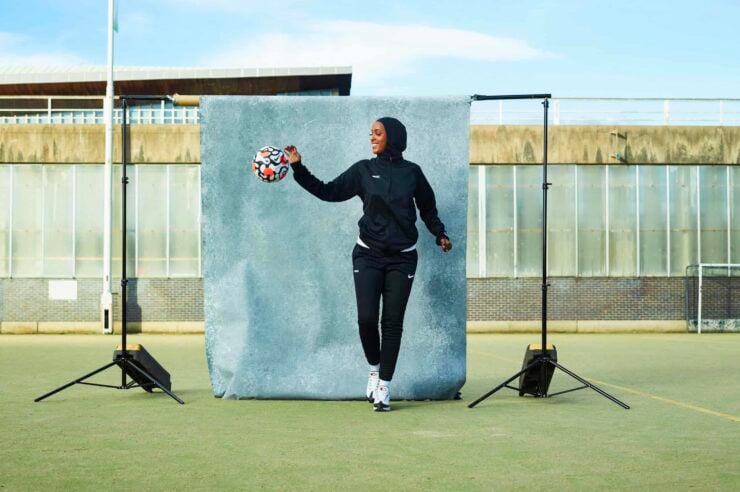 Image for Coming into play, the trailblazing young footballer changing the game